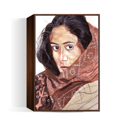 Smita Patil blended grace with glamour Wall Art