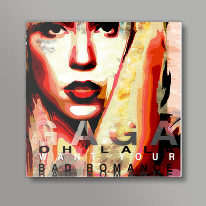 Lady Gaga Square Art Prints