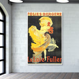 Vintage Poster Folies Bergere Wall Art
