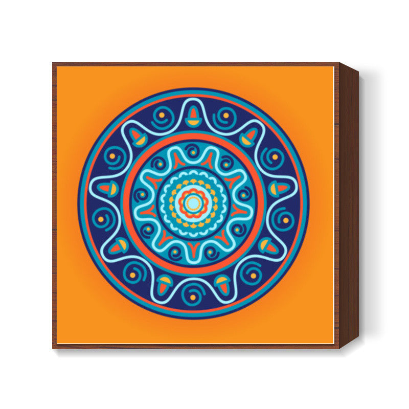 Mandala 3 Square Art Prints