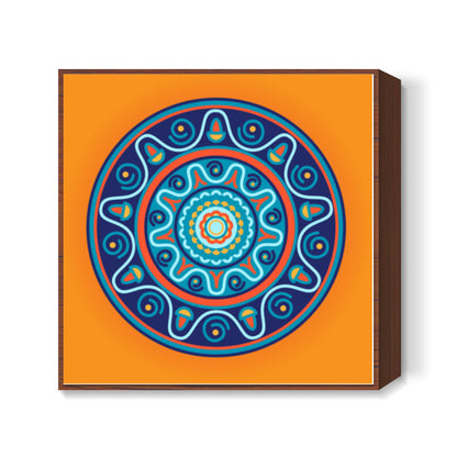 Mandala 3 Square Art Prints