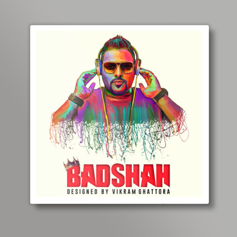 Badshah Painting Square Art Prints