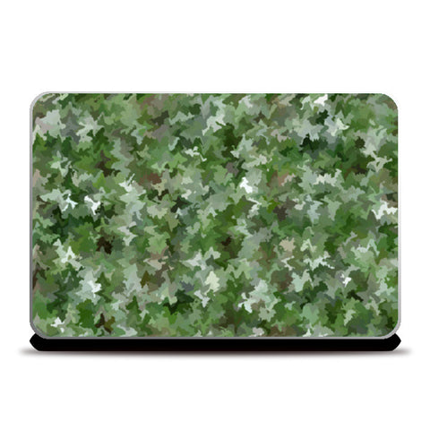 Green Digital Fashion Camouflage Design Pattern  Laptop Skins