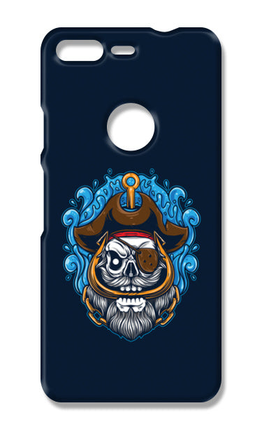 Skull Cartoon Pirate Google Pixel Cases