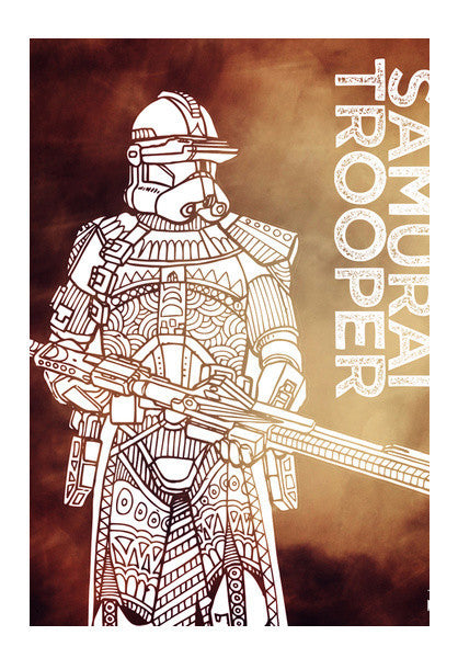 SAMURAI TROOPER Art PosterGully Specials