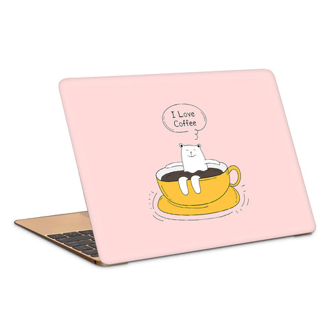 Coffee Lover Chill Artwork Laptop Skin