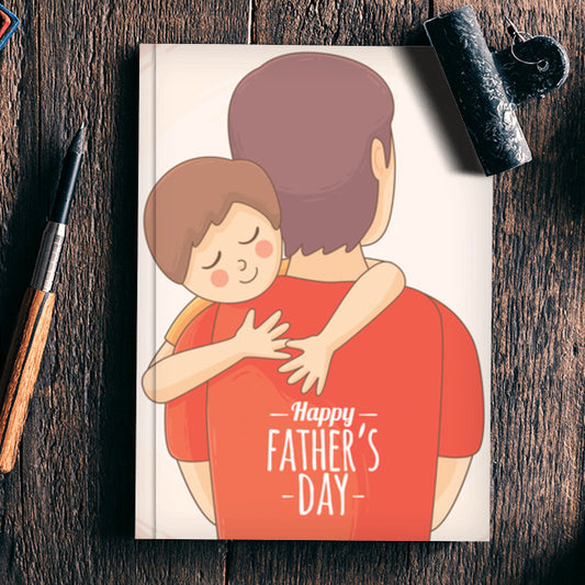 Father Holding Son Fathers Day  | #Fathers Day Special  Notebook