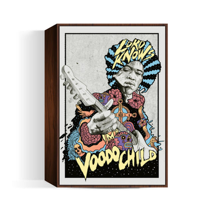 Voodoo Child | Jimi Hendrix Wall Art