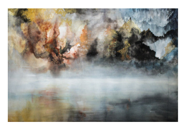 Misty clouds Wall Art