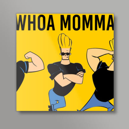 whoa momma! Square Art Prints