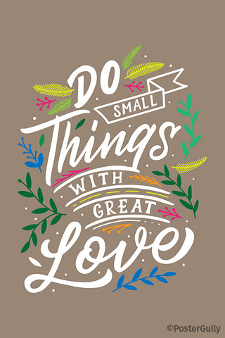Do Things Typography Artwork