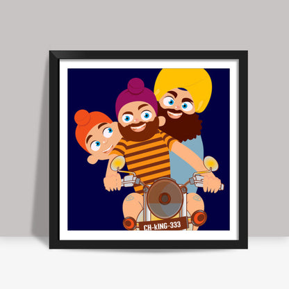 punjabi Square Art Prints