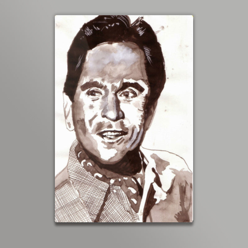 Dilip Kumar is the thespian who remains a stalwart, in his speech and in his silence Wall Art
