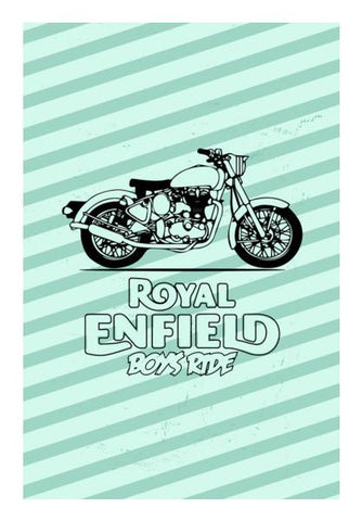 PosterGully Specials, Royal Enfield Wall Art