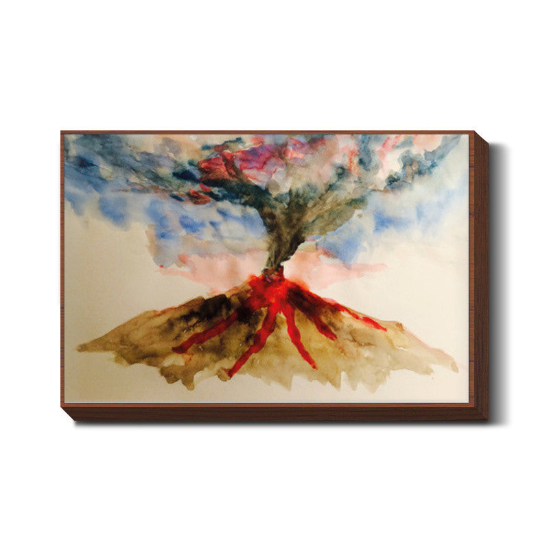 Volcano Wall Art