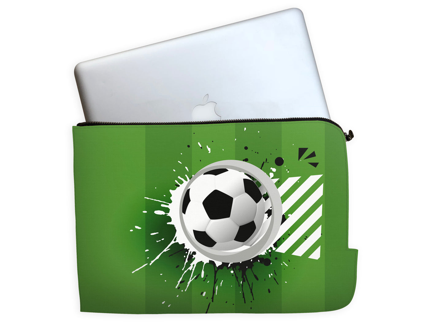 Football In Paint Bucket Laptop Sleeves | #Footballfan