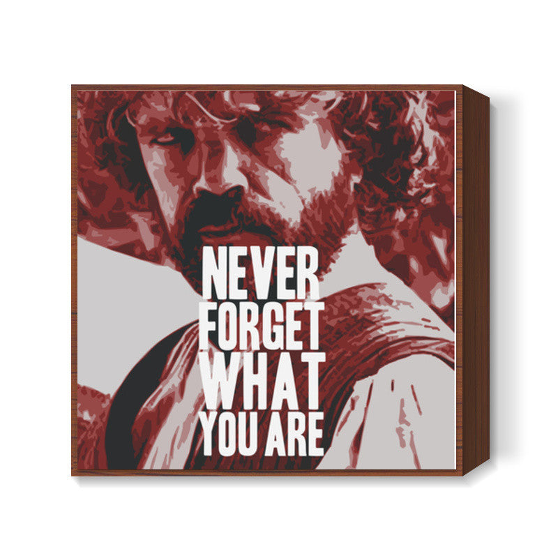 know what you are game of thrones Square Art Prints