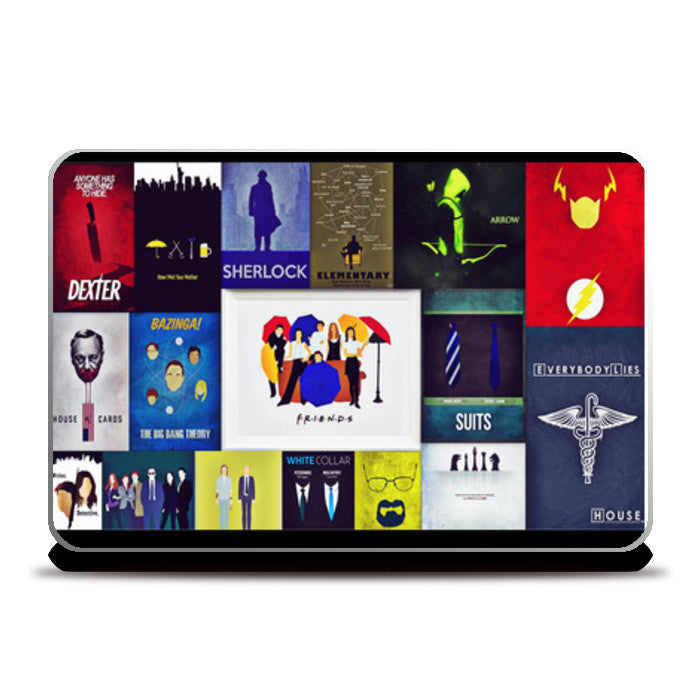 TV Shows Laptop Skins