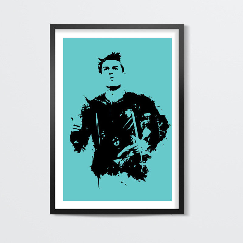 Ronaldo Minimal Design Wall Art