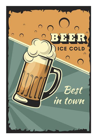 Best In Town Beer Wall Art PosterGully Specials