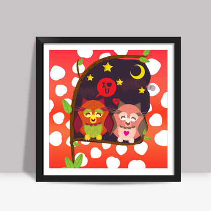 Pure Love!! Square Art Prints