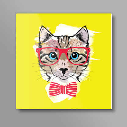 Meoww Square Art Prints