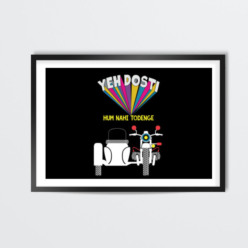 Yeh Dosti | Bullet Wall Art