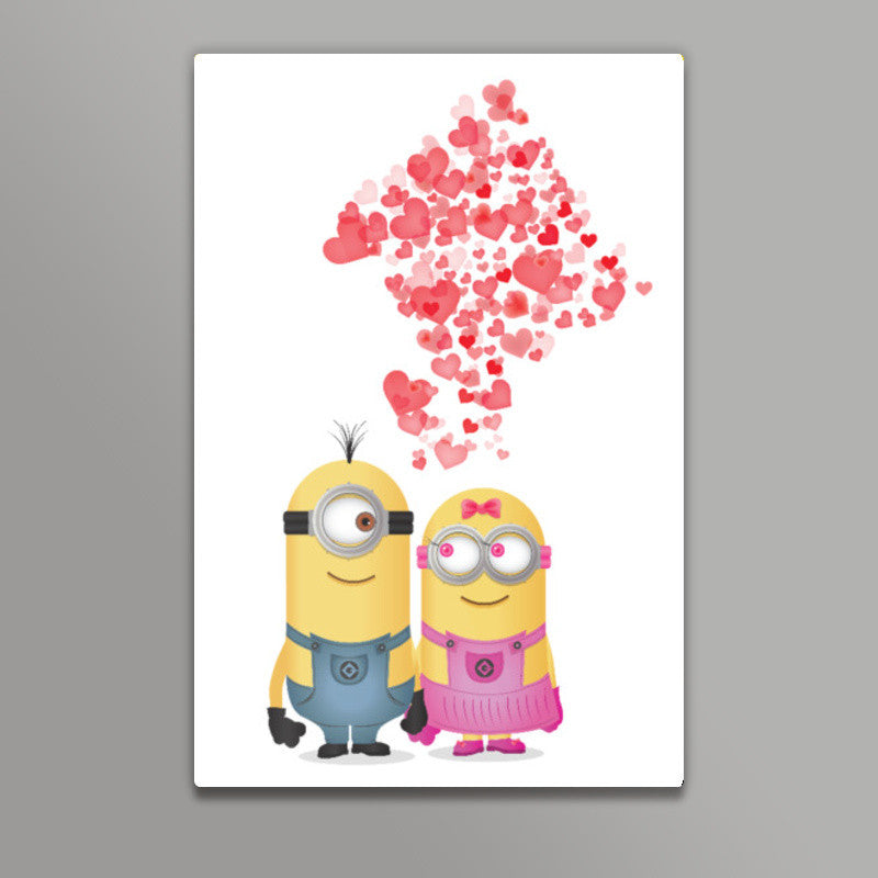 Minion Lovers wall art