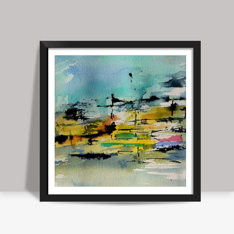 abstract 5163 Square Art Prints