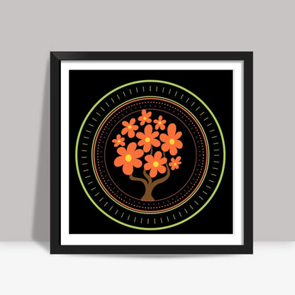 A tree Square Art Prints