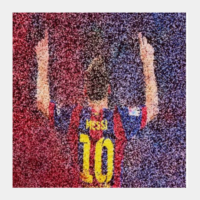 Messi Square Art Prints