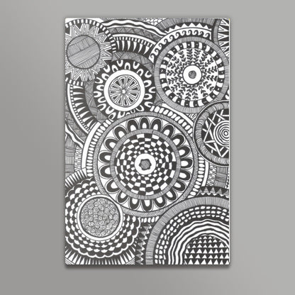 Prints in Circles Wall Art