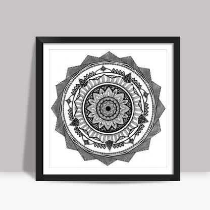 Mandala Square Art Prints