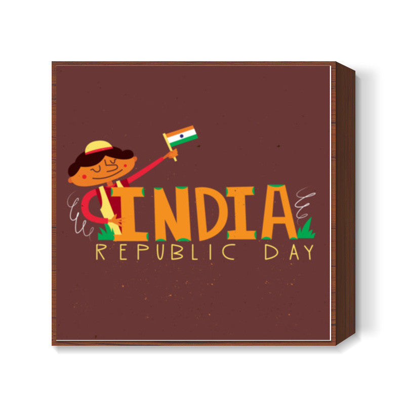 Republic Day Square Art Prints