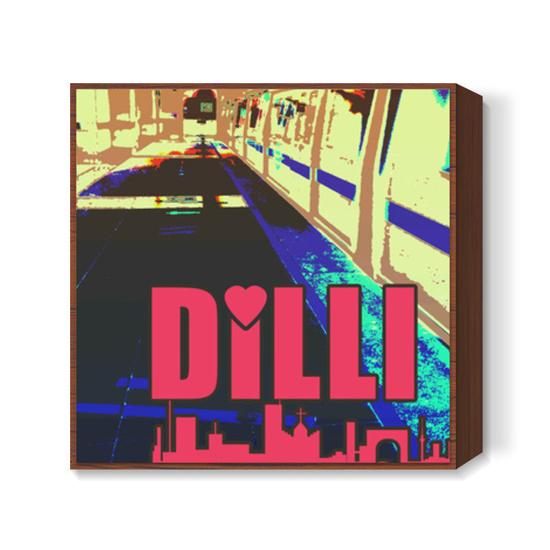 Dilli Underground Square Art Prints