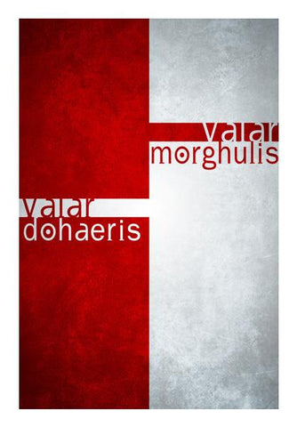 PosterGully Specials, Valar Morghulis Wall Art