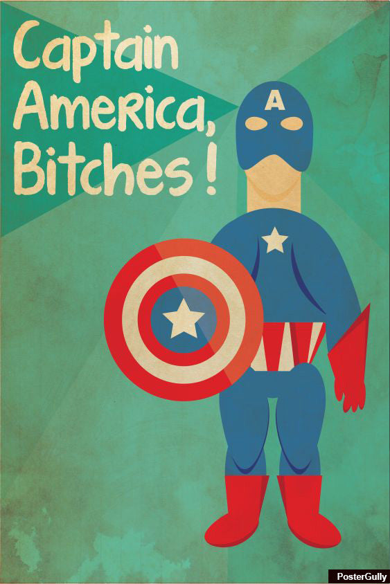 Brand New Designs, Captain America Bitches Artwork