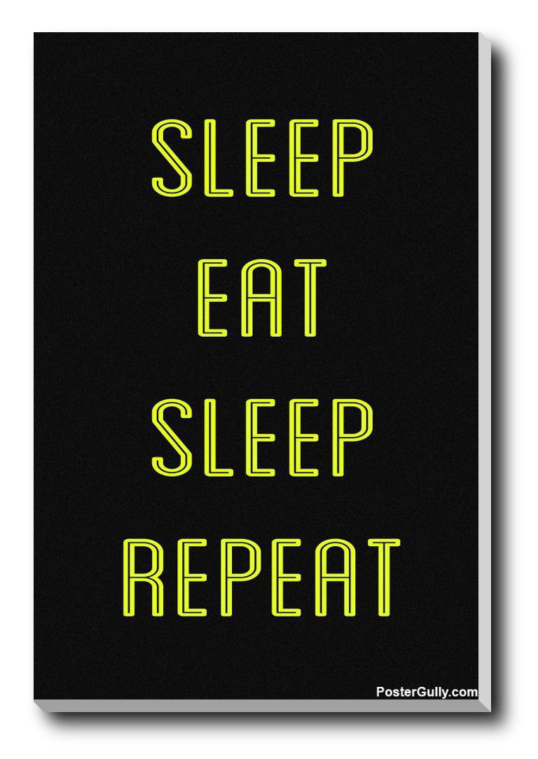 Wall Art, Sleep Eat Sleep2 Artwork