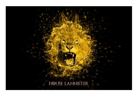 House Lannister Wall Art