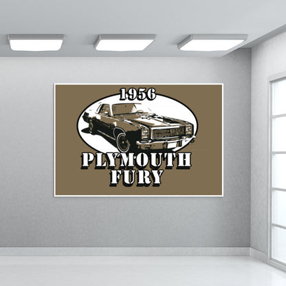 Plymouth FUry Wall Art