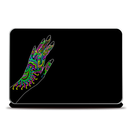 Psychic Mehandi Laptop Skins