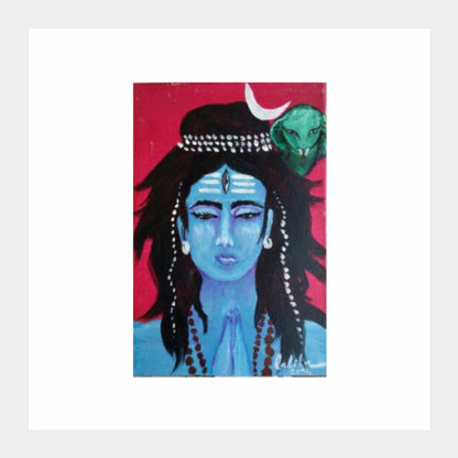 Square Art Prints, Shiva / artiste : Lalitavv, - PosterGully