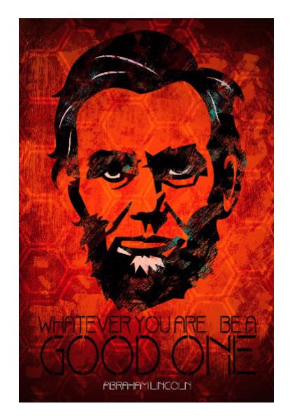 PosterGully Specials, Be A Good One Wall Art