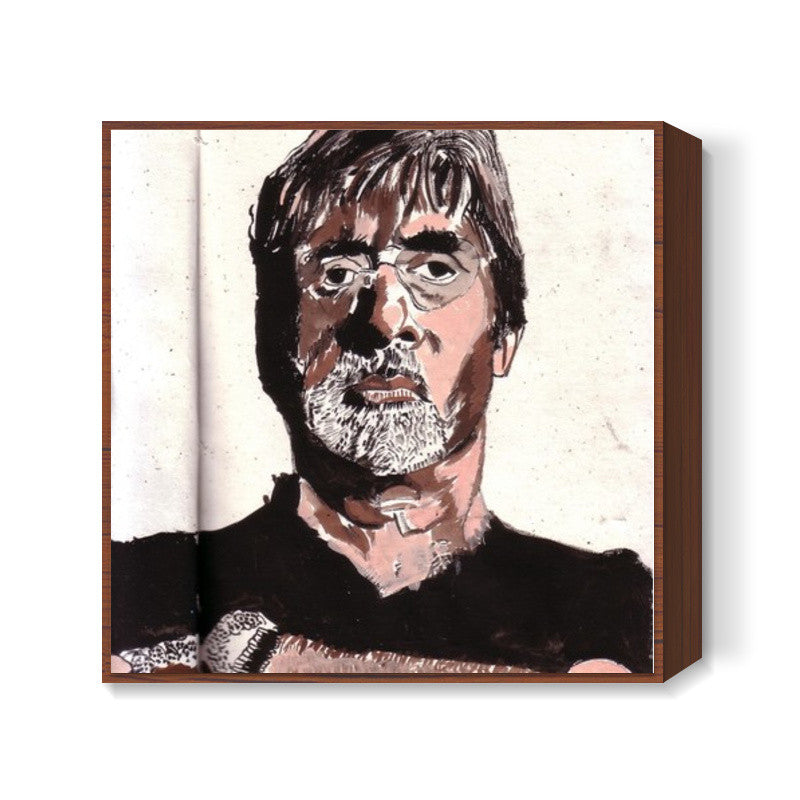 Bollywood superstar Amitabh Bachchan excelled in his role as a controversial leader in Sarkar Square Art Prints