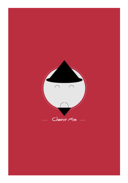 Chinese Man Art PosterGully Specials