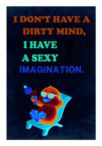 Humour Sexy Imagination Wall Art