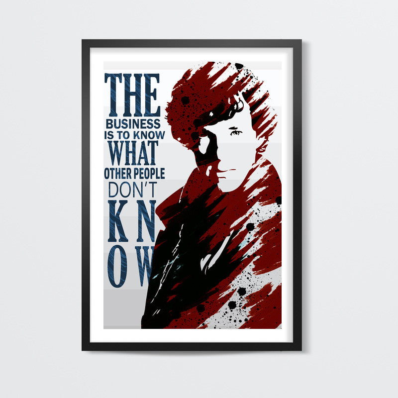 Sherlocks Business Wall Art