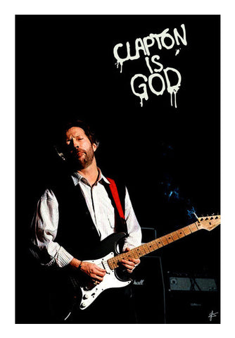 Eric Clapton God  Wall Art
