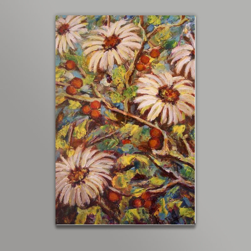 Flowers And Fruits Wall Art