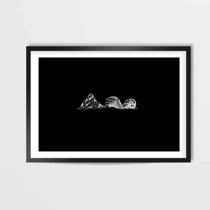 Ice-waves Wall Art